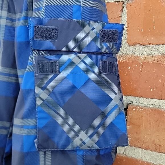 Hanna Andersson Blue Plaid Snow Ski Pants Kids 5 - Picture 3 of 14